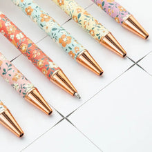 Charger l&#39;image dans la galerie, Stylo gold « Fleurs » !