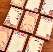 Charger l&#39;image dans la galerie, Bloc-notes Capybaras !