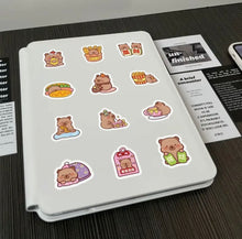 Charger l&#39;image dans la galerie, Set 6 planches autocollants Capybaras !