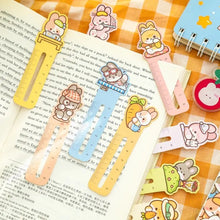 Charger l&#39;image dans la galerie, Marque pages règle lapin !