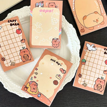 Charger l&#39;image dans la galerie, Bloc-notes Capybaras !
