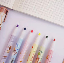 Charger l&#39;image dans la galerie, Pack 6 surligneurs Capybaras !