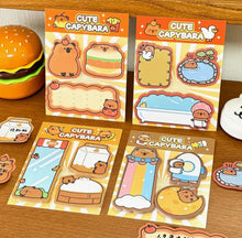 Charger l&#39;image dans la galerie, Set sticky notes Capybaras !