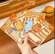 Charger l&#39;image dans la galerie, Set sticky notes Capybaras !