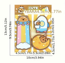 Charger l&#39;image dans la galerie, Set sticky notes Capybaras !