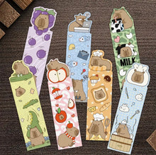 Charger l&#39;image dans la galerie, Set 10 marque pages Capybaras !