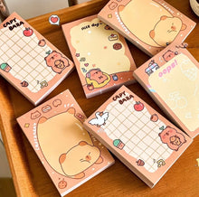 Charger l&#39;image dans la galerie, Bloc-notes Capybaras !