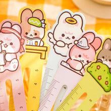 Charger l&#39;image dans la galerie, Marque pages règle lapin !