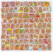 Charger l&#39;image dans la galerie, Set 6 planches autocollants Capybaras !