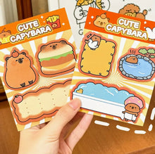 Charger l&#39;image dans la galerie, Set sticky notes Capybaras !