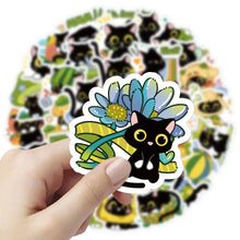 Charger l&#39;image dans la galerie, Pack 50 autocollants « cats » ♣