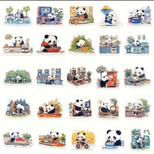 Charger l'image dans la galerie, Pack 50 autocollants Panda !
