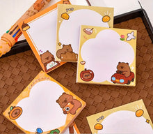 Charger l&#39;image dans la galerie, Bloc notes Capybaras !