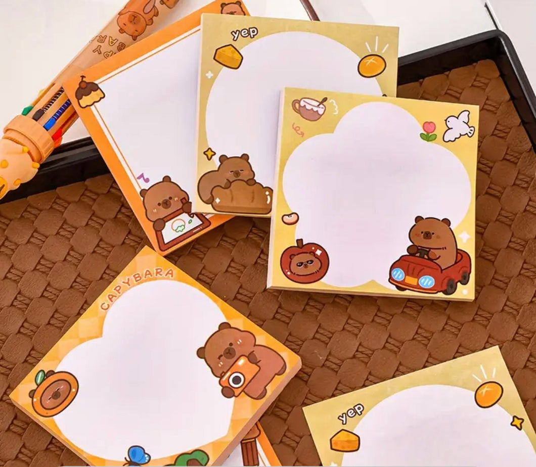 Bloc notes Capybaras !