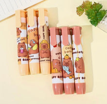 Charger l&#39;image dans la galerie, Gomme pousse-pousse Capybaras !