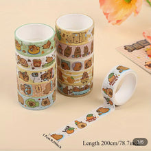 Charger l&#39;image dans la galerie, Washi tape Capybaras !