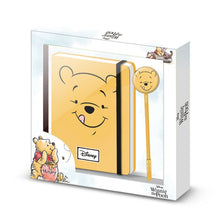 Charger l&#39;image dans la galerie, Set journal intime et crayons Winnie l’ourson Disney 