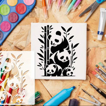 Charger l'image dans la galerie, Pack 6 pochoirs Panda !