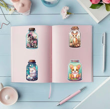 Charger l&#39;image dans la galerie, Pack 50 autocollants « Animals bottles »