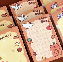 Charger l&#39;image dans la galerie, Bloc-notes Capybaras !