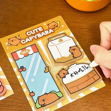 Charger l&#39;image dans la galerie, Set sticky notes Capybaras !