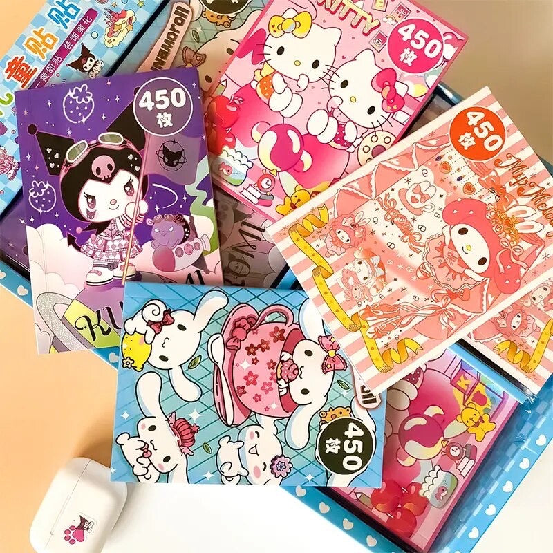 Carnet autocollants Sanrio !