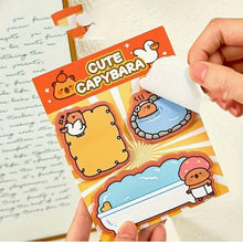 Charger l&#39;image dans la galerie, Set sticky notes Capybaras !