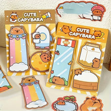 Charger l&#39;image dans la galerie, Set sticky notes Capybaras !