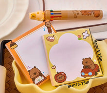 Charger l&#39;image dans la galerie, Bloc notes Capybaras !
