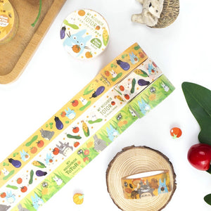 Duo Masking tape « Totoro » - ♣