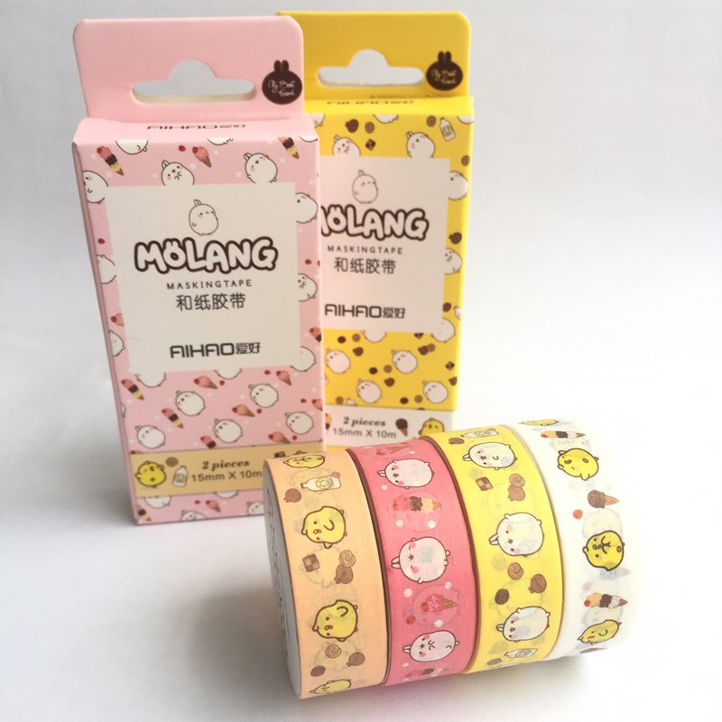 Duo pack Washi tape Kawaii _ ♣