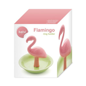 Porte-bagues "flamant rose" _ ♣