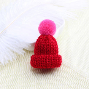 Broche "bonnet tricot" _ ♣