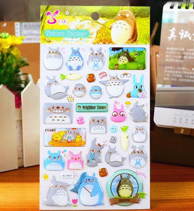 Planche stickers 3D "TOTORO" _