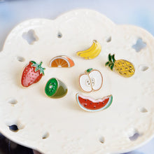 Charger l&#39;image dans la galerie, Pack 7 pins &quot;Fruits&quot; _ ♣