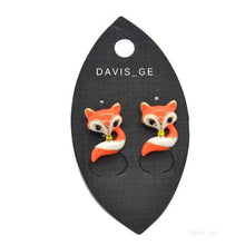 Charger l&#39;image dans la galerie, Boucles d&#39;oreilles &quot;Renard&quot; _
