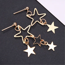 Charger l&#39;image dans la galerie, Boucles d&#39;oreille &quot;Etoiles&quot; _ ♣