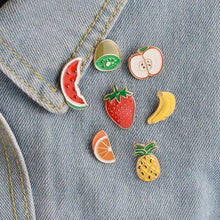 Charger l&#39;image dans la galerie, Pack 7 pins &quot;Fruits&quot; _ ♣