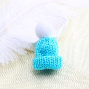 Broche "bonnet tricot" _ ♣