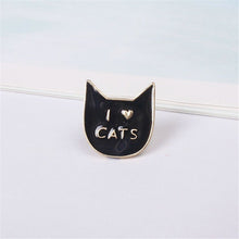 Charger l&#39;image dans la galerie, Pins &quot; I LOVE CATS &quot; _ ♣