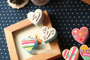 Duo Tampons design "Coeur" _ ♣