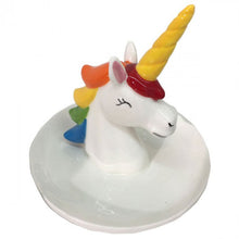 Charger l&#39;image dans la galerie, Porte-bagues &quot;Licorne arc-en-ciel&quot; _ !