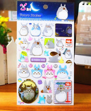 Charger l&#39;image dans la galerie, Planche stickers 3D &quot;TOTORO&quot; _