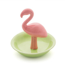 Charger l&#39;image dans la galerie, Porte-bagues &quot;flamant rose&quot; _ ♣