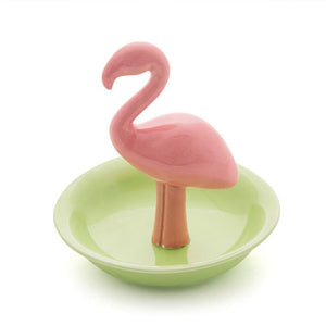 Porte-bagues "flamant rose" _ ♣
