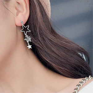 Boucles d'oreille "Etoiles" _ ♣