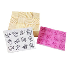 Charger l&#39;image dans la galerie, Set 12 tampons « cats » _ ♣