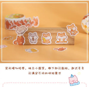 Washi pois « cute animals »_  ! ♣