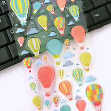 Charger l&#39;image dans la galerie, Stickers &quot;Mongolfiere&quot; _ ♣