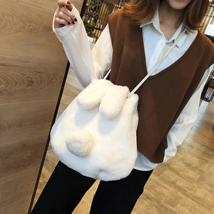 Sac fourrure « lapin » _ !